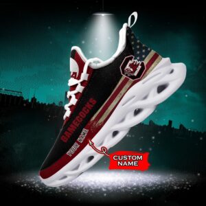 NCAA South Carolina Gamecocks Max Soul Sneaker Custom Name 42 M1