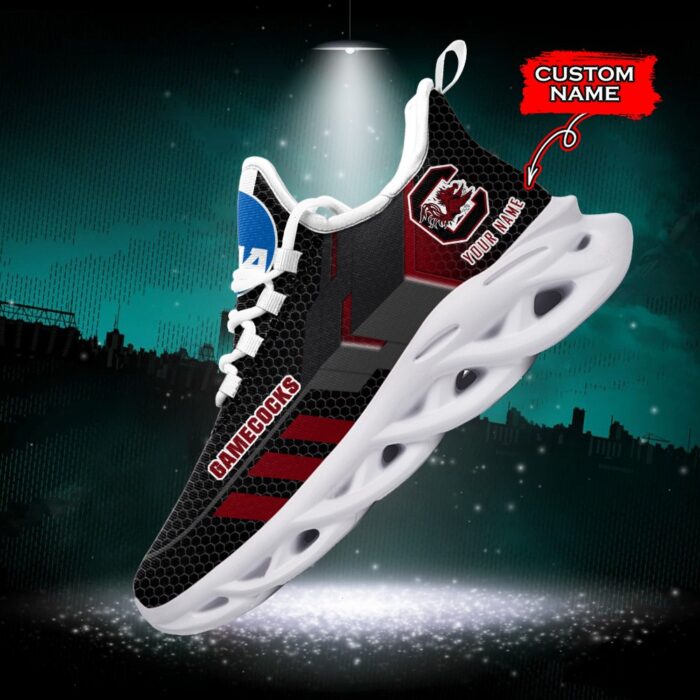 NCAA South Carolina Gamecocks Max Soul Sneaker Custom Name 43 M1RTT4207