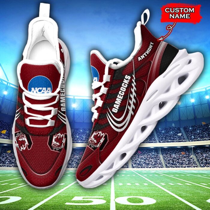 NCAA South Carolina Gamecocks Max Soul Sneaker Custom Name 65 M12HTN4332