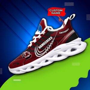 NCAA South Carolina Gamecocks Max Soul Sneaker Custom Name 65 M12HTN4332