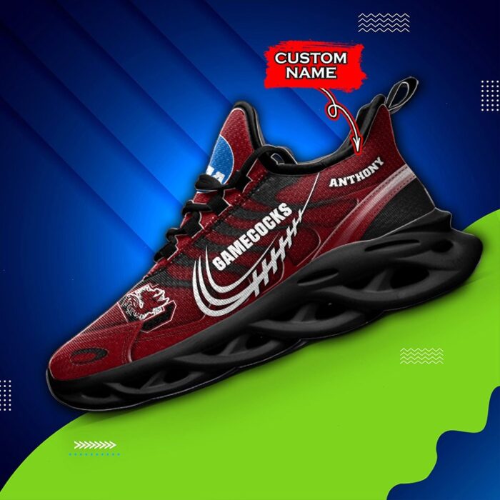 NCAA South Carolina Gamecocks Max Soul Sneaker Custom Name 65 M12HTN4332