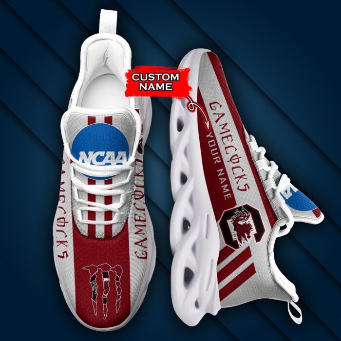 NCAA South Carolina Gamecocks Max Soul Sneaker Custom Name Style 1