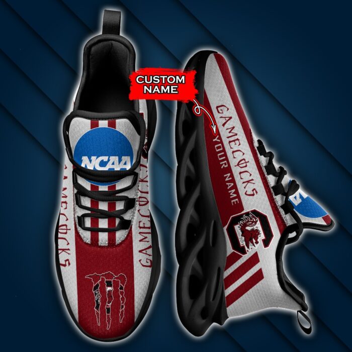 NCAA South Carolina Gamecocks Max Soul Sneaker Custom Name Style 1