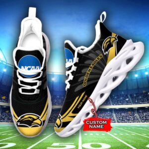 NCAA Southern Miss Golden Eagles Max Soul Sneaker Custom Name 62RTT1633