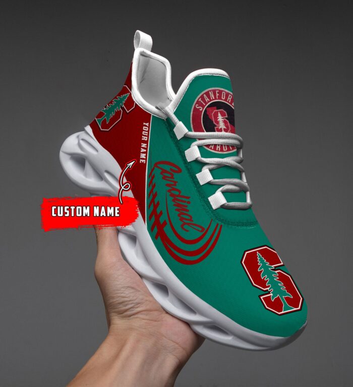 NCAA Stanford Cardinal Max Soul Sneaker Custom Name 05 M12