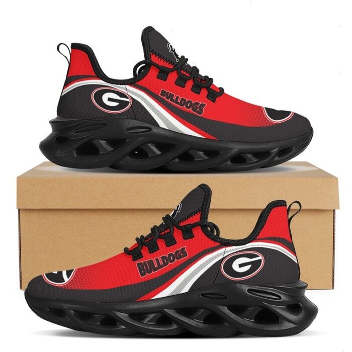 NCAA Team Georgia Bulldogs College Fans Max Soul Shoes for NCAA Fan