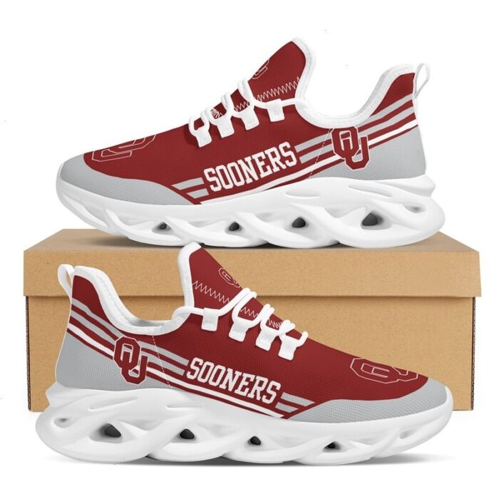 NCAA Team Oklahoma Sooners College Fans Max Soul Shoes