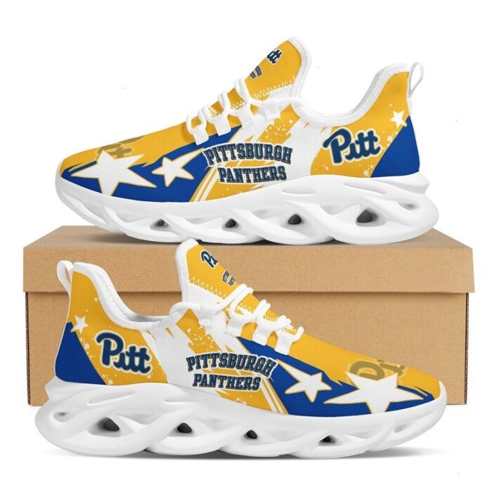 NCAA Team Pittsburgh Panthers College Fans Max Soul Shoes Fan Gift