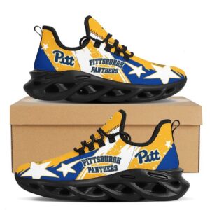 NCAA Team Pittsburgh Panthers College Fans Max Soul Shoes for Fan