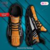 NCAA Tennessee Volunteers Personalized Black Gold Max Soul Shoes
