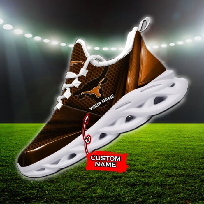 NCAA Texas Longhorns Max Soul Sneaker Custom Name