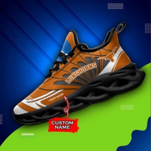 NCAA Texas Longhorns Max Soul Sneaker Custom Name 62HTN1967