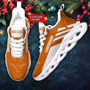 NCAA Texas Longhorns Max Soul Sneaker Custom Name 67 M12HTN4362