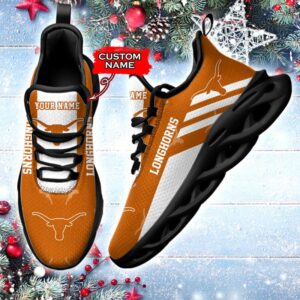 NCAA Texas Longhorns Max Soul Sneaker Custom Name 67 M12HTN4362