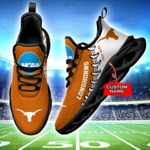 NCAA Texas Longhorns Max Soul Sneaker Custom Name 85TK27