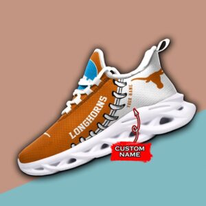 NCAA Texas Longhorns Max Soul Sneaker Custom Name 85TK27