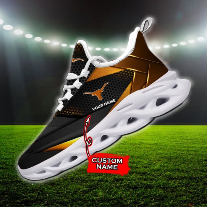 NCAA Texas Longhorns Max Soul Sneaker Custom Name C15 CH1