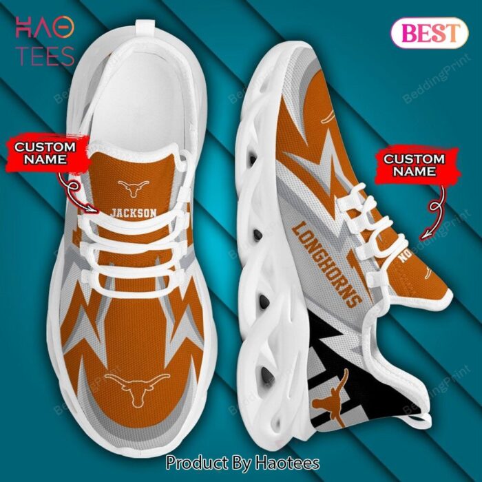 NCAA Texas Longhorns Personalized Jackson Max Soul Shoes