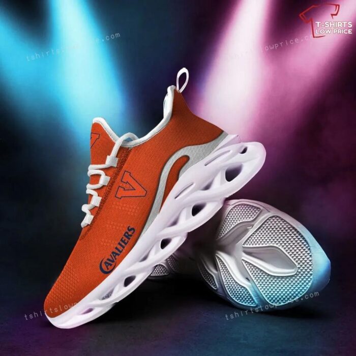 NCAA Virginia Cavaliers Orange Max Soul Sneakers Sport Shoes