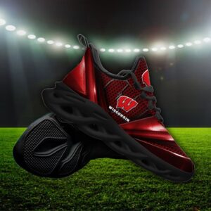 NCAA Wisconsin Badgers Max Soul Sneaker Custom Name 89