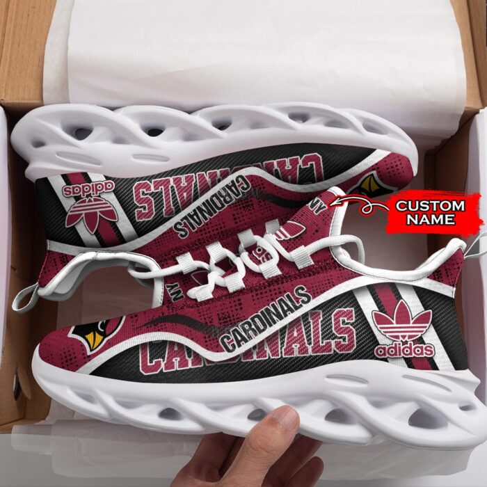 NFL Arizona Cardinals Max Soul Sneaker Adidas Custom Name 35M12