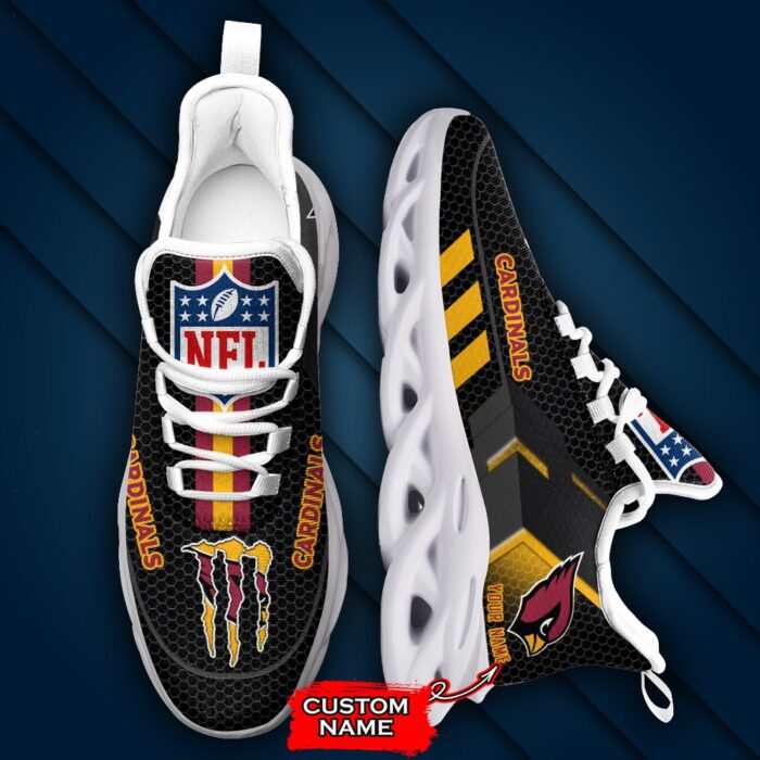 NFL Arizona Cardinals Max Soul Sneaker Custom Name 43M1