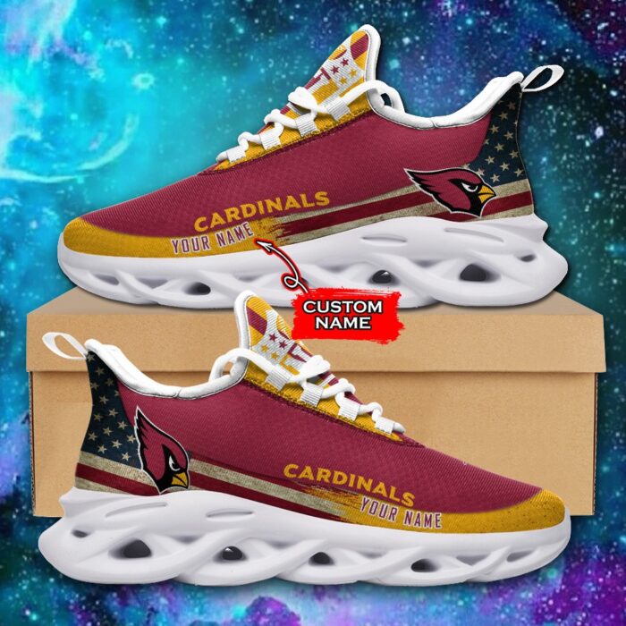 NFL Arizona Cardinals Max Soul Sneaker Custom Name Pod 42 M1RTT