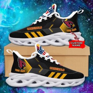 NFL Arizona Cardinals Max Soul Sneaker Monster Custom Name 43M12