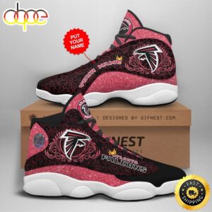 NFL Atlanta Falcons Custom Name Air Jordan 13 Shoes V1