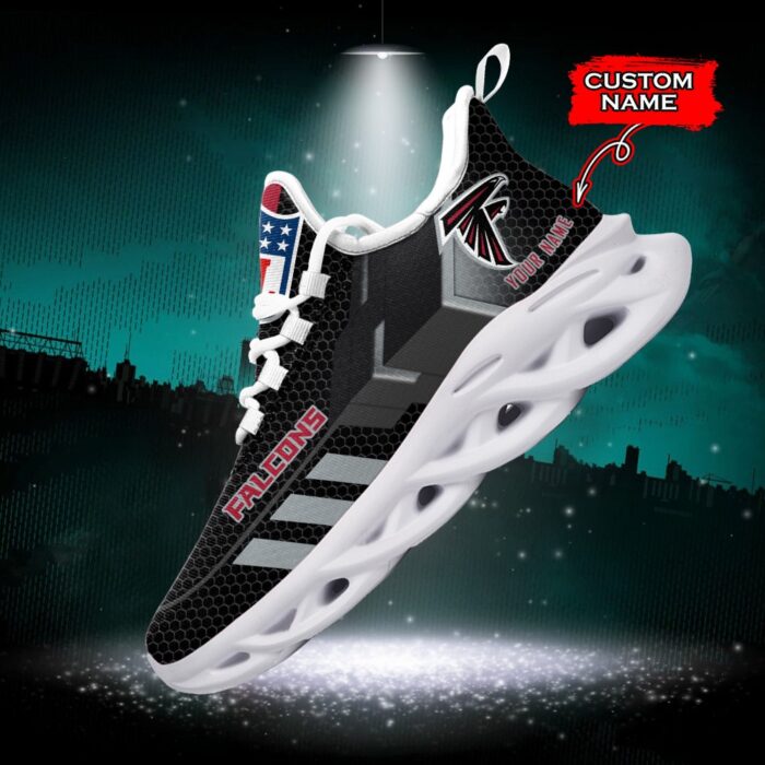 NFL Atlanta Falcons Max Soul Sneaker Custom Name 43M1