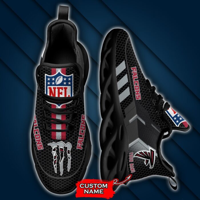 NFL Atlanta Falcons Max Soul Sneaker Custom Name 43M1