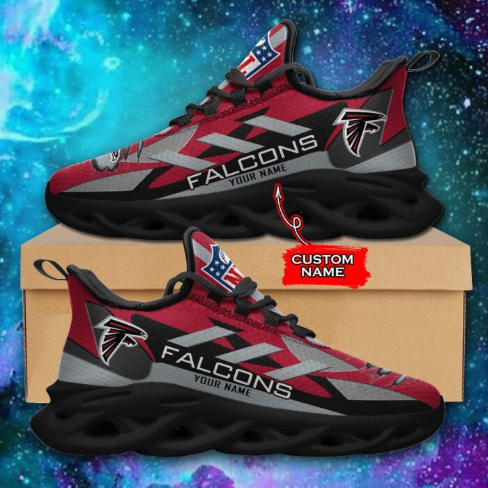 NFL Atlanta Falcons Max Soul Sneaker Custom Name Ver 10