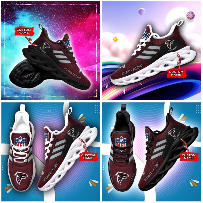 NFL Atlanta Falcons Max Soul Sneaker Custom Name Ver 7