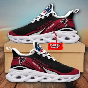 NFL Atlanta Falcons Max Soul Sneaker Monster Custom Name Style 2