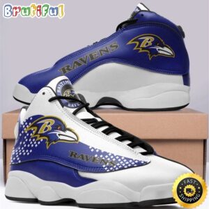 NFL Baltimore Ravens Air Jordan 13 Shoes