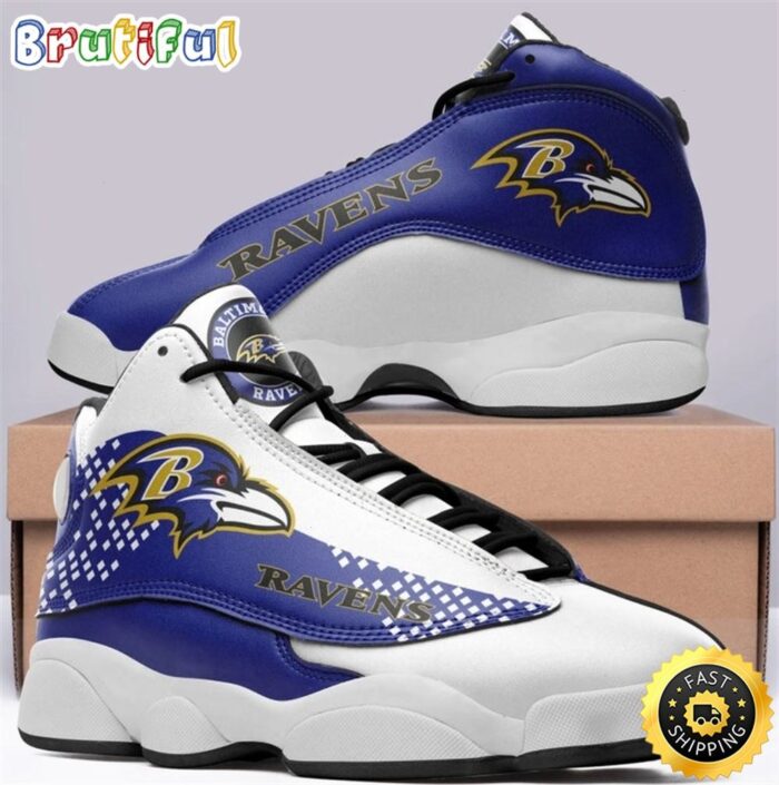 NFL Baltimore Ravens Air Jordan 13 Shoes