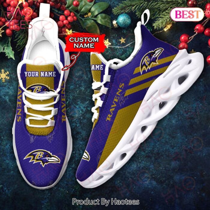 NFL Baltimore Ravens Max Soul Sneaker Custom Name