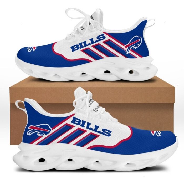 NFL Buffalo Bills Blue White Max Soul Shoes