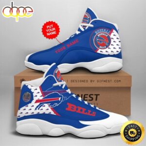 NFL Buffalo Bills Custom Name Air Jordan 13 Shoes V1