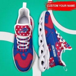 NFL Buffalo Bills Custom Name Hot Trending Max Soul Shoes