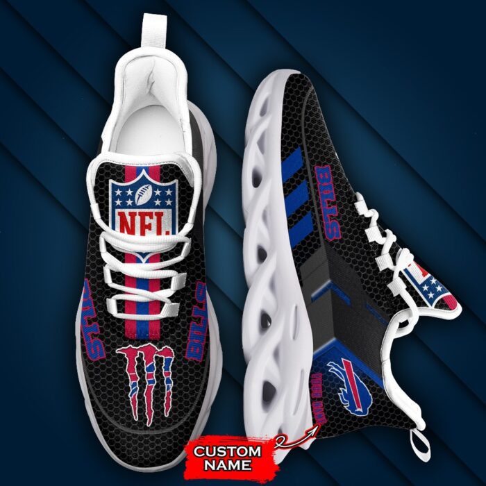 NFL Buffalo Bills Max Soul Sneaker Custom Name 43M1