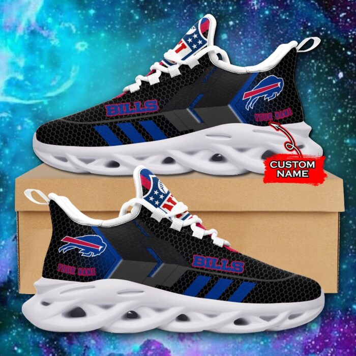 NFL Buffalo Bills Max Soul Sneaker Custom Name 43M1