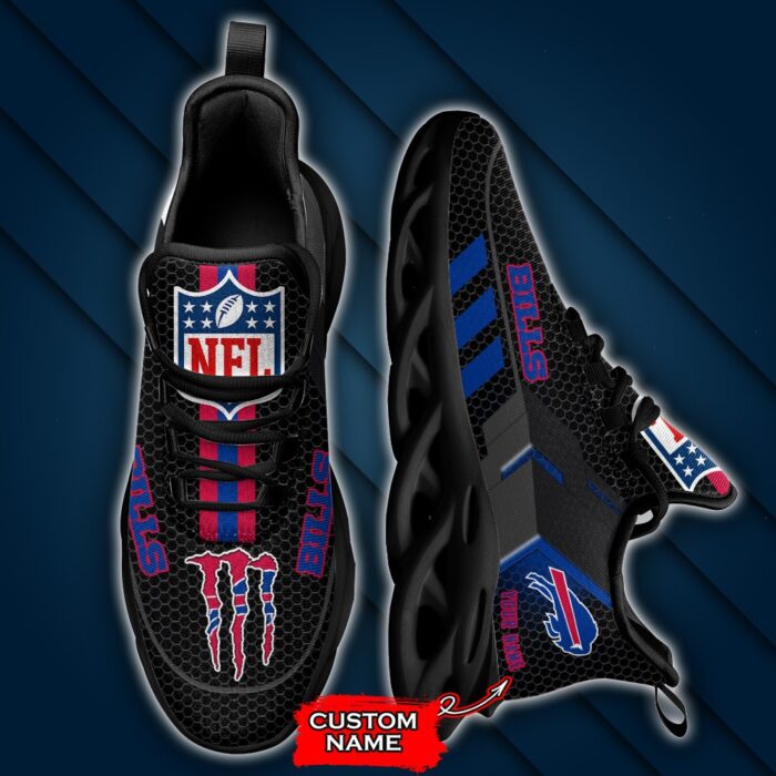 NFL Buffalo Bills Max Soul Sneaker Custom Name 43M1