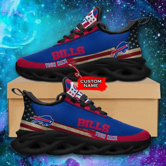 NFL Buffalo Bills Max Soul Sneaker Custom Name Pod 42 M1RTT