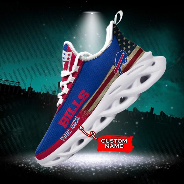 NFL Buffalo Bills Max Soul Sneaker Custom Name Pod 42 M1RTT