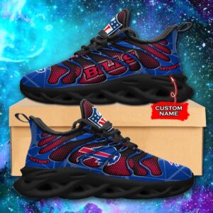 NFL Buffalo Bills Max Soul Sneaker Custom Name Ver 5