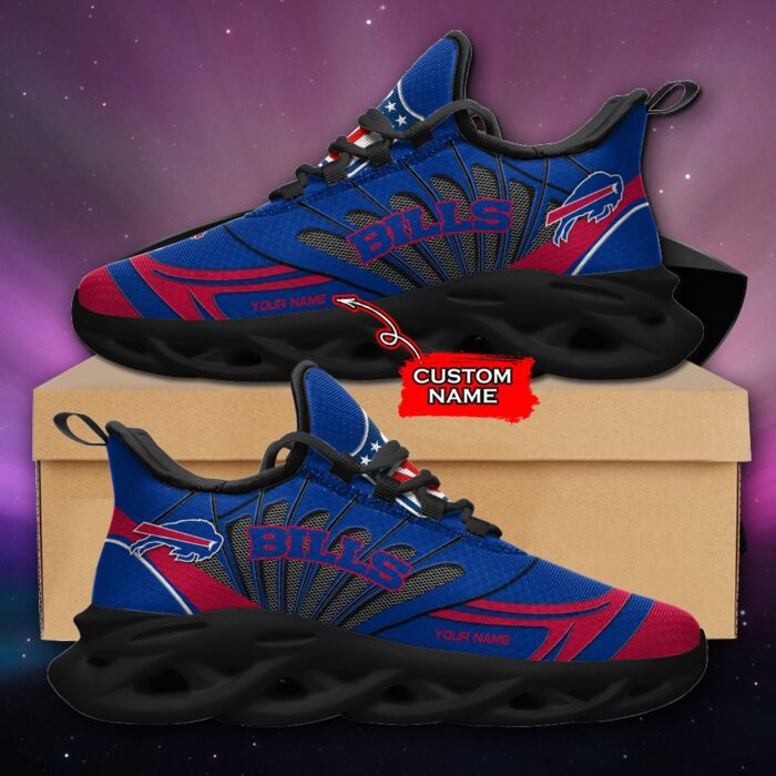 NFL Buffalo Bills Max Soul Sneaker Custom Name Ver 8