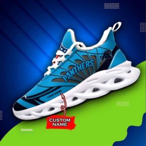 NFL Carolina Panthers Max Soul Sneaker Custom Name 62M12