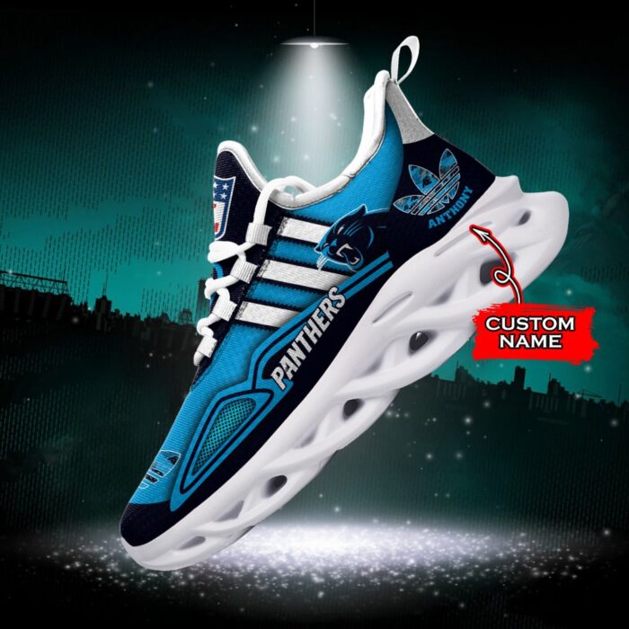 NFL Carolina Panthers Max Soul Sneaker Custom Name Ver 4