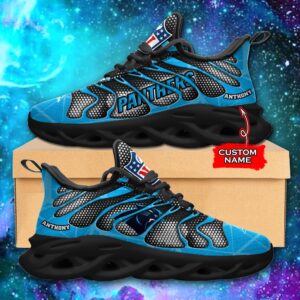 NFL Carolina Panthers Max Soul Sneaker Custom Name Ver 5